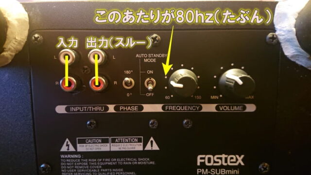 FOSTEX PM-SUBmini2【小型サブウーファーで良質な低音を添える 